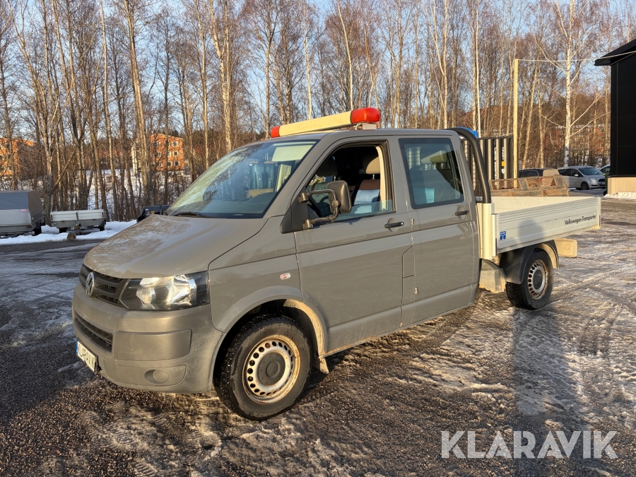 Lätt lastbil Volkswagen Transporter T30 Dubbelhytt 2.0 TDI 102 hk