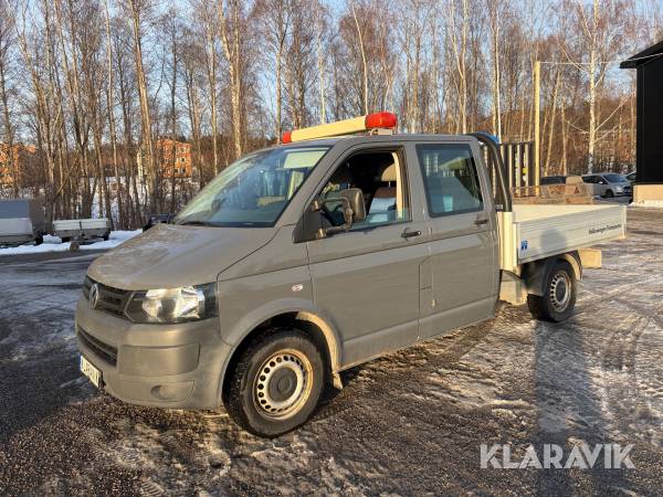 Lätt lastbil Volkswagen Transporter T30 Dubbelhytt 2.0 TDI 102 hk