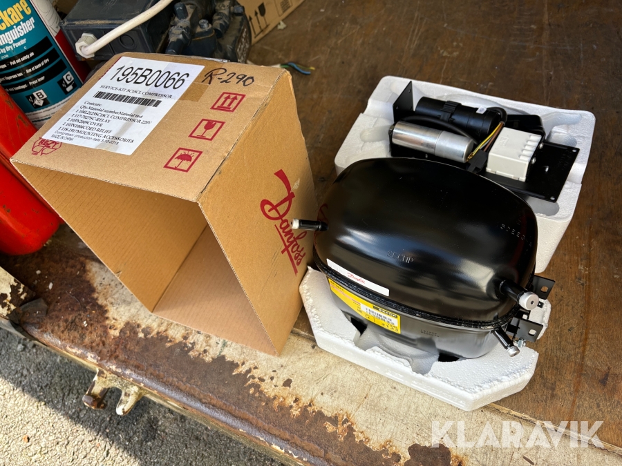 Kompressor Danfoss med startutrustning