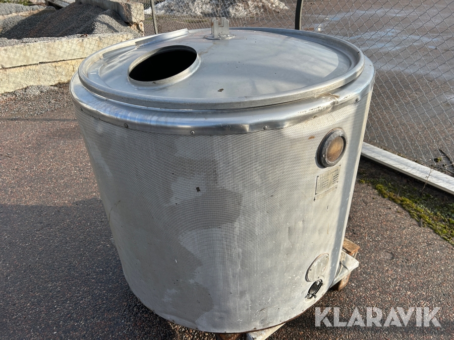 Industritank rostfri Wedholms DH 61