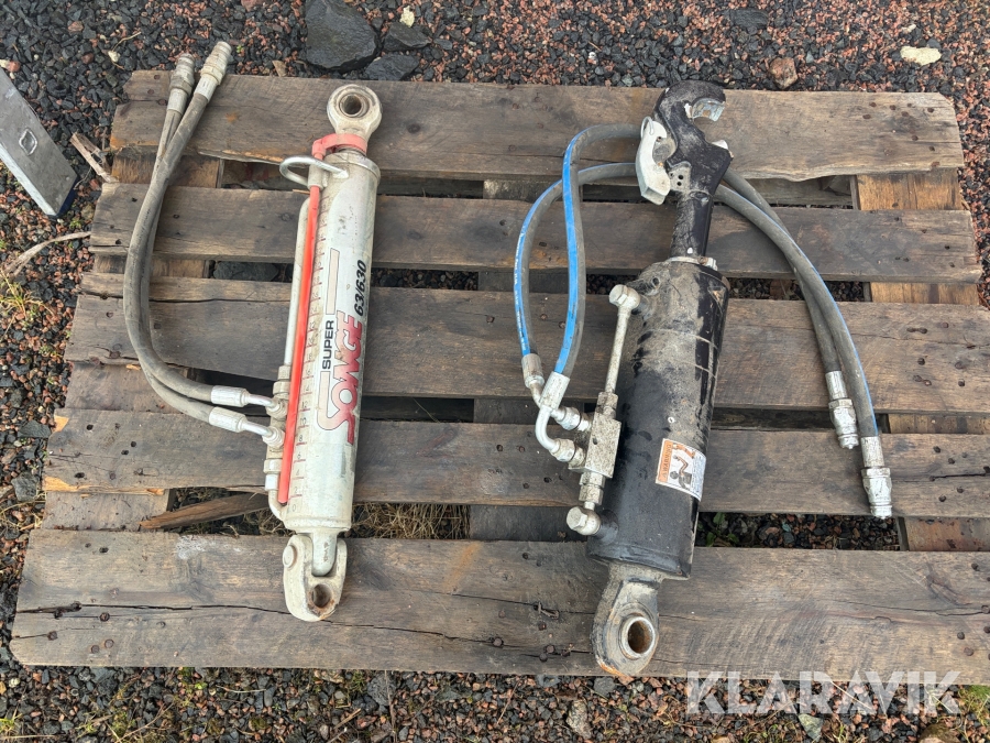 Hydraulisk tryckstång 2st