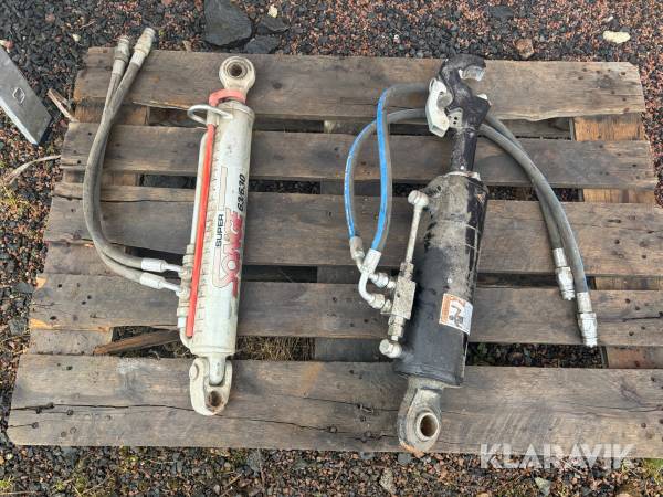 Hydraulisk tryckstång 2st