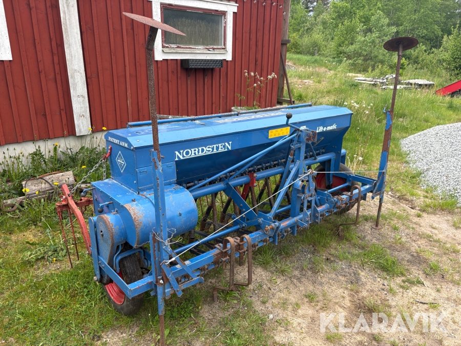 Såmaskin Nordsten Lift-o-matic 2,5m
