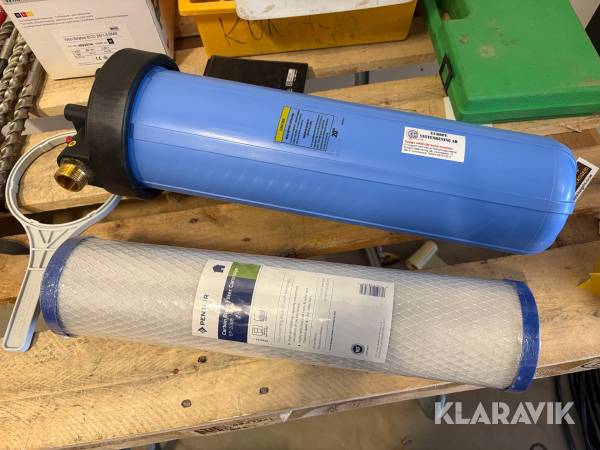 Filterhus med filter Pentair 20"