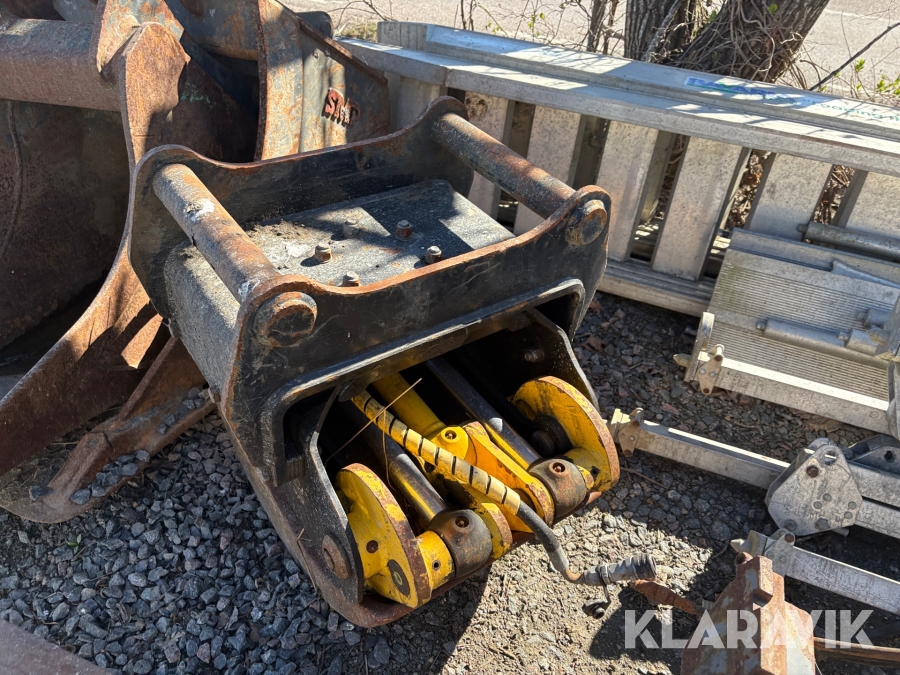 Grip till grävmaskin