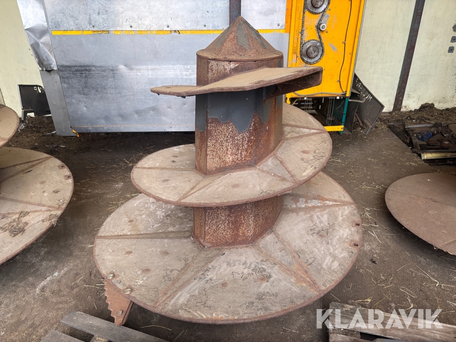 Foderskruv till foderblandare rostfritt 1st