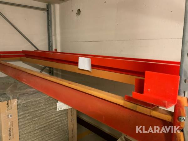 Pallställ bärbalkar 3st