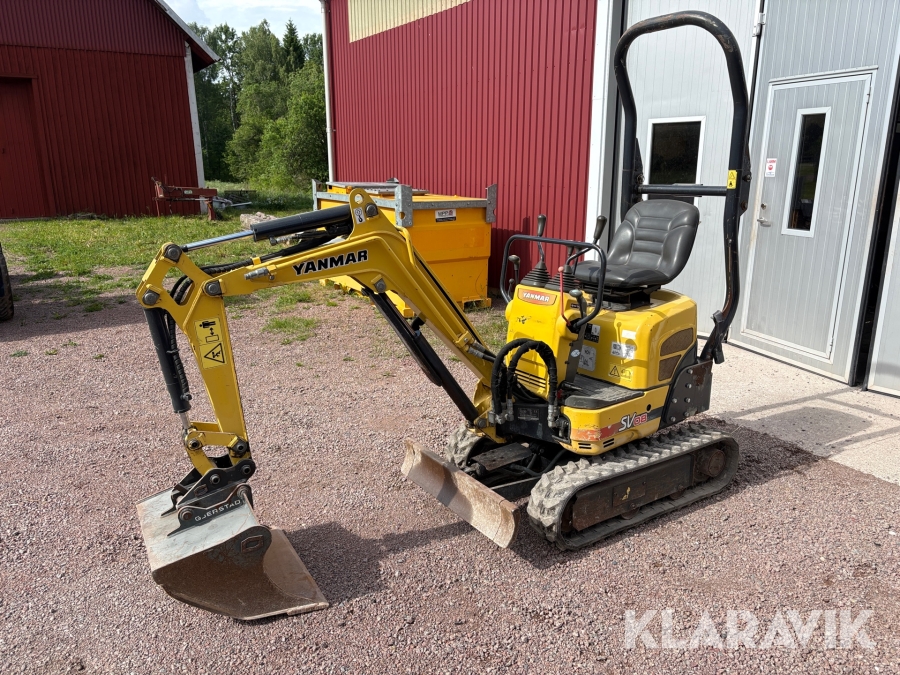 Grävmaskin Yanmar SV08-1