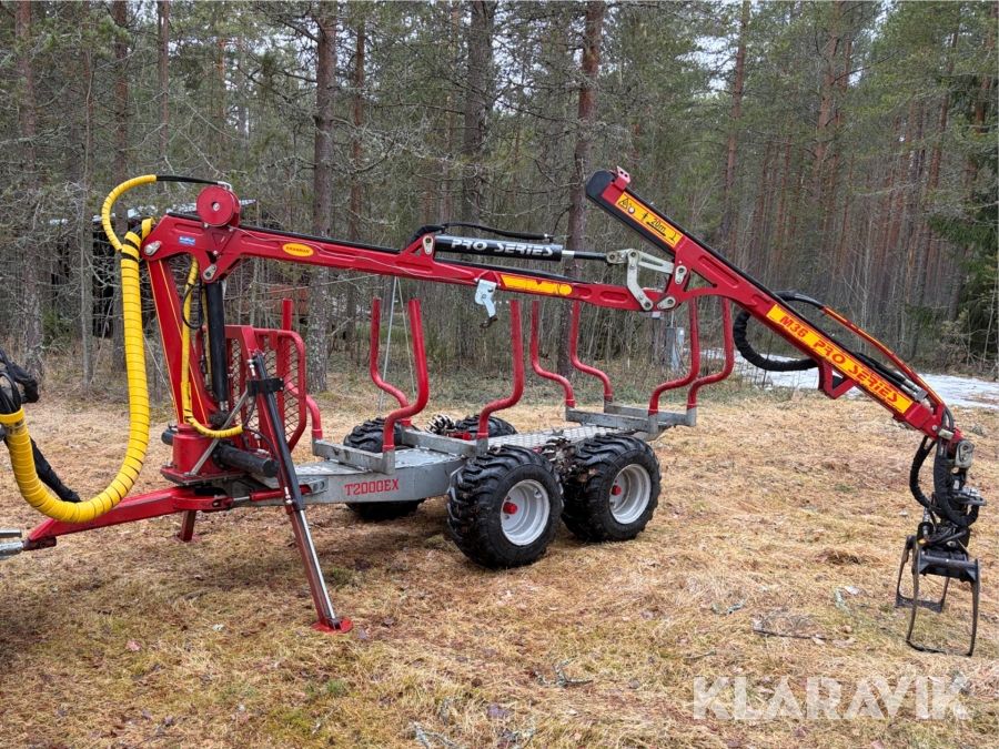 Griplastarvagn Kranman T2000EX M36