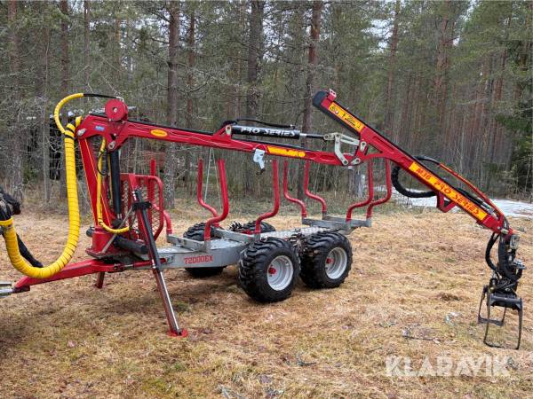 Griplastarvagn Kranman T2000EX M36