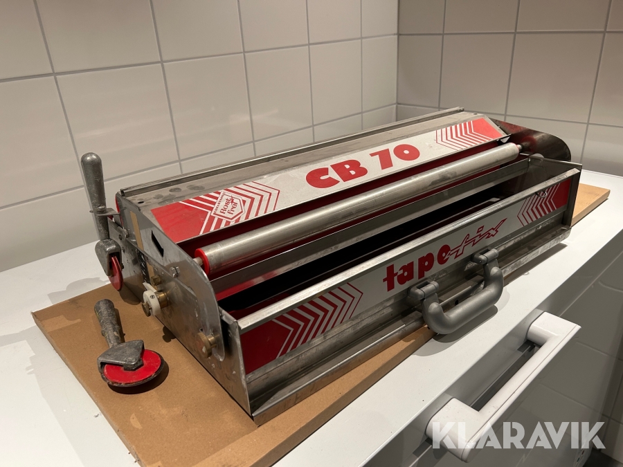 Tapetmaskin med tapetbord Tapefix CB70