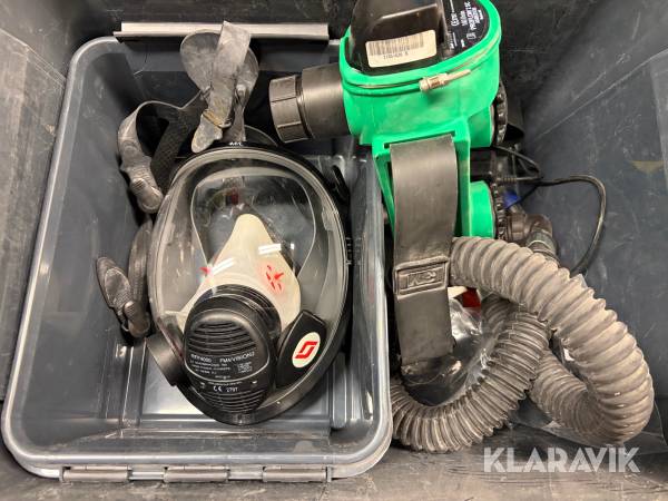 Fläktmatad skyddsmask Scott safety