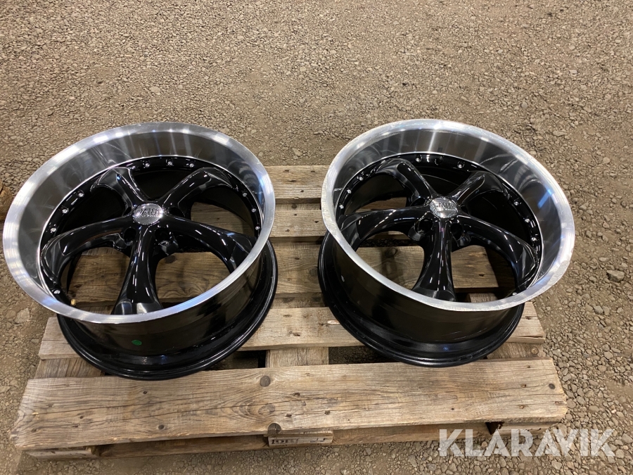 Fälgar 4 st Status alloy wheels 10”x20” & 8,5