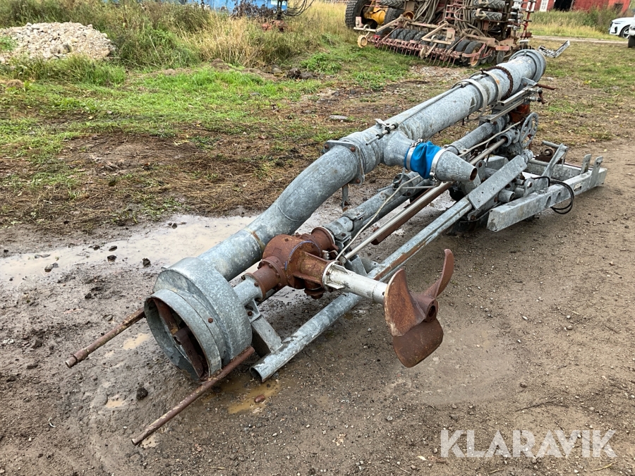 Gödselpump traktordriven Doda 8tum med propelleromrörare