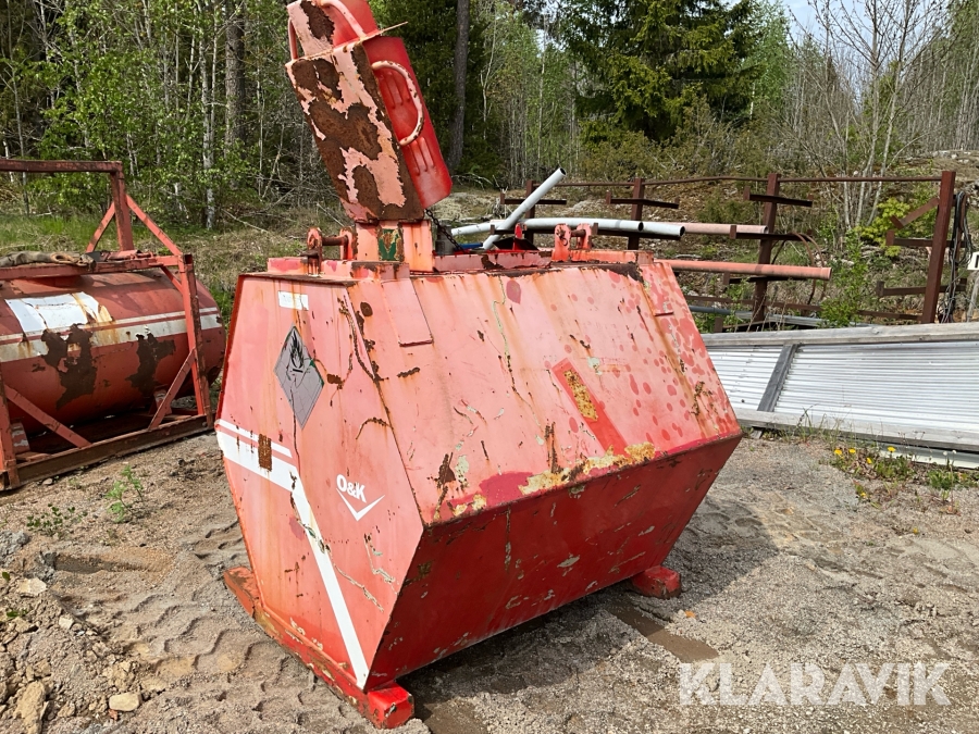 Dieseltank J-O Fheem 1500liter
