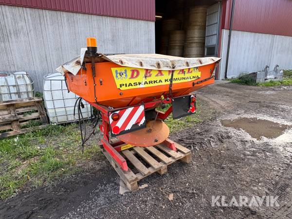 Saltspridare Dexwal 850/1200 Tallriksspridare