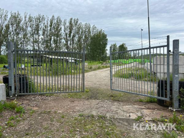 Byggrind på körplåt