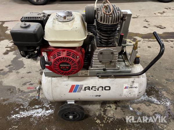 Kompressor Reno 550/50 med Honda motor, bensindriven