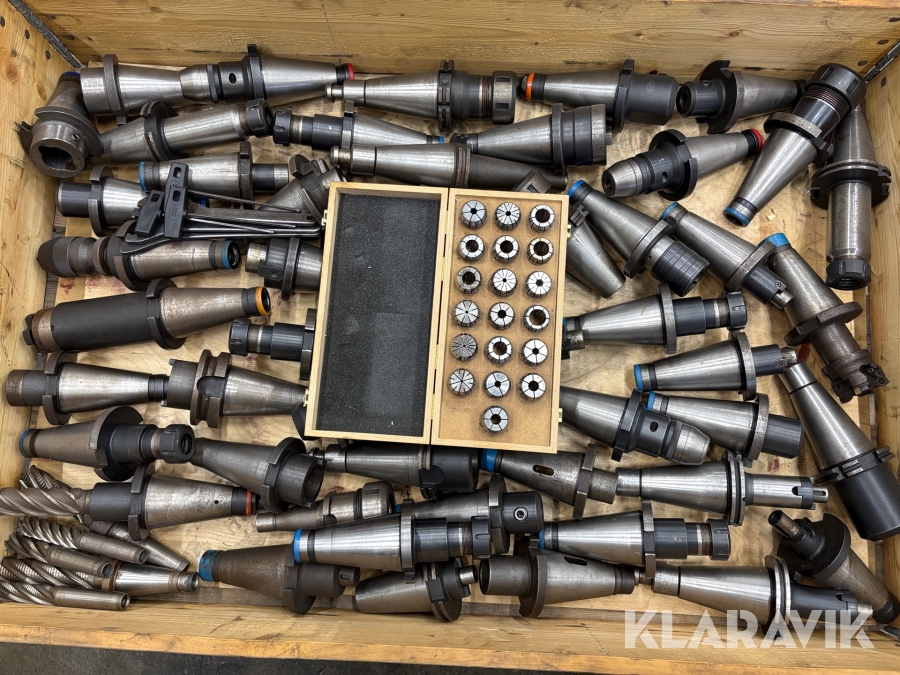 57st Verktygskonor ISO50 med ER hylsor