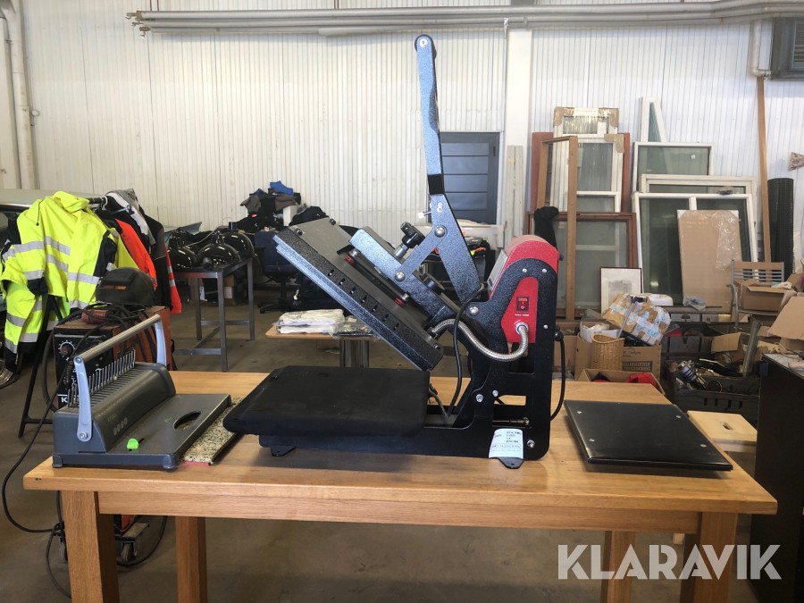 Screen maskin för tryck av t-shirt