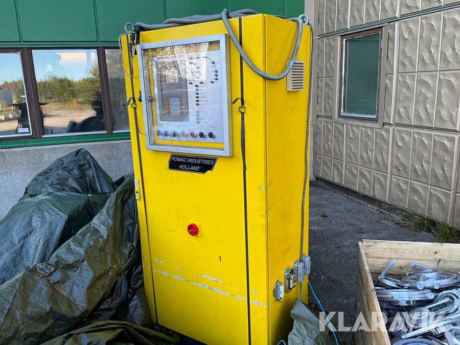 Gjutmaskin Pomac Industries Rotating ladle 305