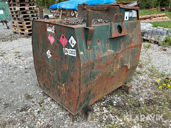Dieseltank Wikers Filipstad 990L
