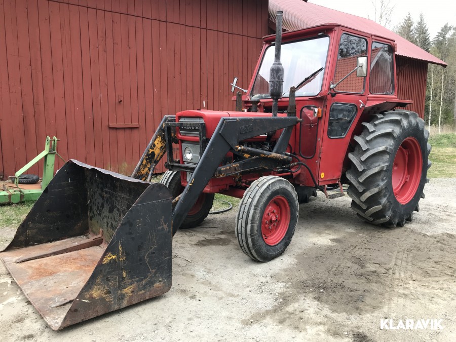 Veterantraktor Volvo BM 430 Med lastare