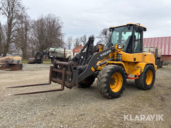 Hjullastare Volvo L35GT med redskap