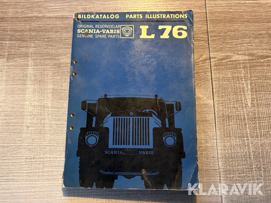 Reservdelskatalog Svania -Vabis L76