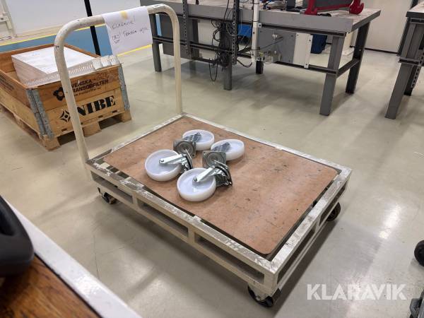 Pallvagn för helpall