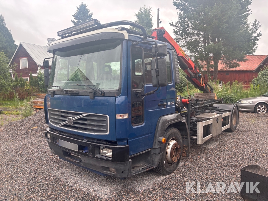 Lastväxlare Volvo FL6 med kran