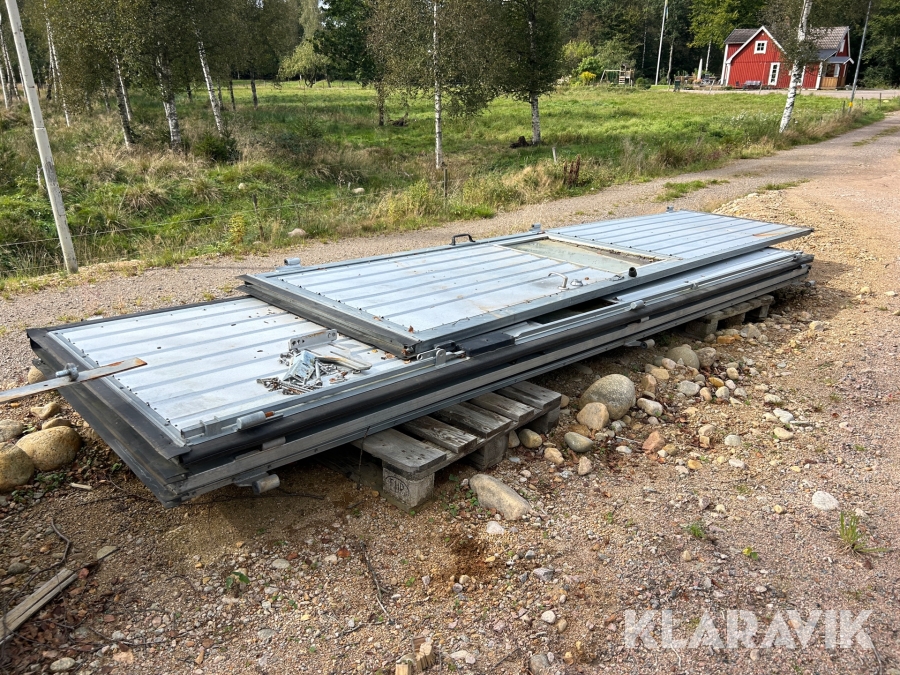 Vikport EAB Aluminium med gångdörr