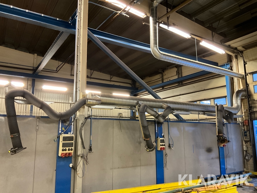 Svetsutsug Fumex 3 st med utsugsmotor