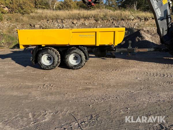 Tippkärra Waldung 9 ton