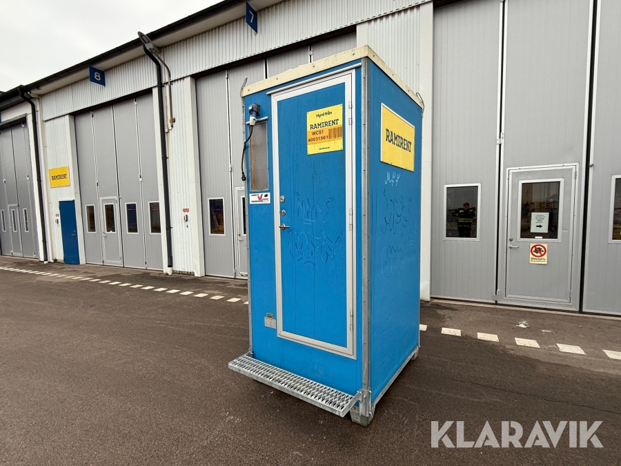 WC-modul Arbetsvagnar WCS1