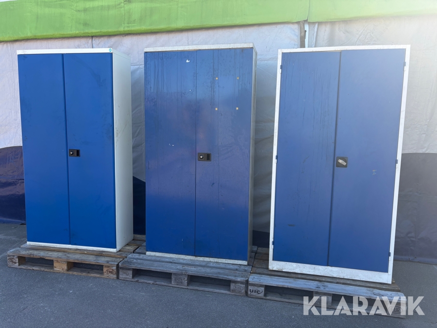 Förvaringsskåp 3 st