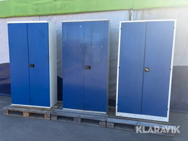 Förvaringsskåp 3 st