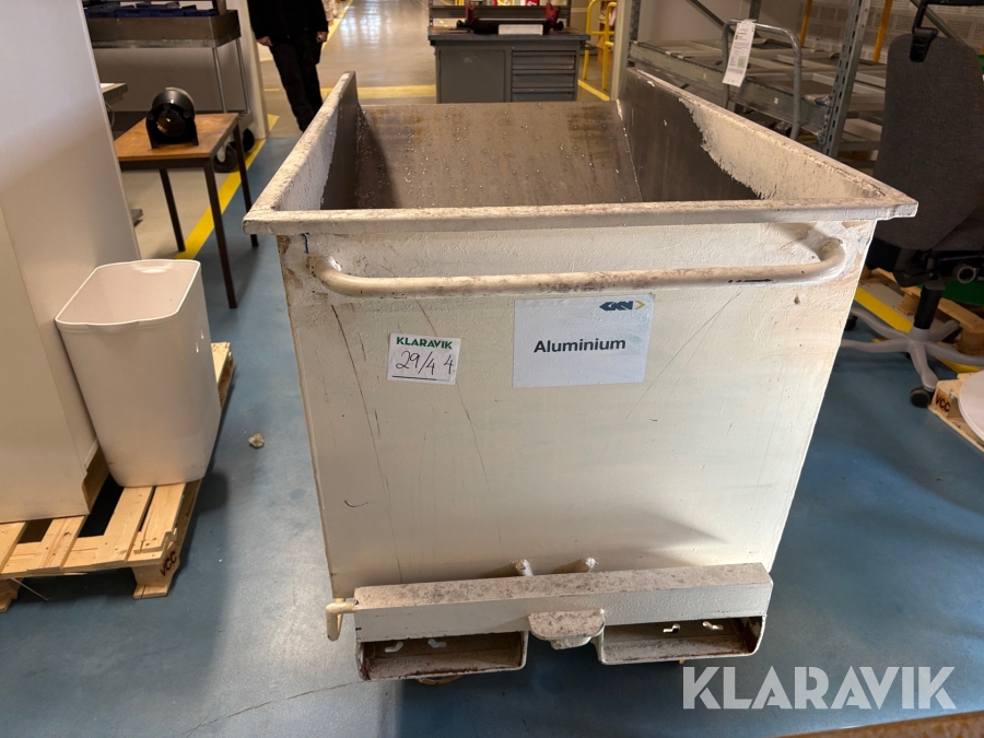 Spåncontainer 0,6 m3