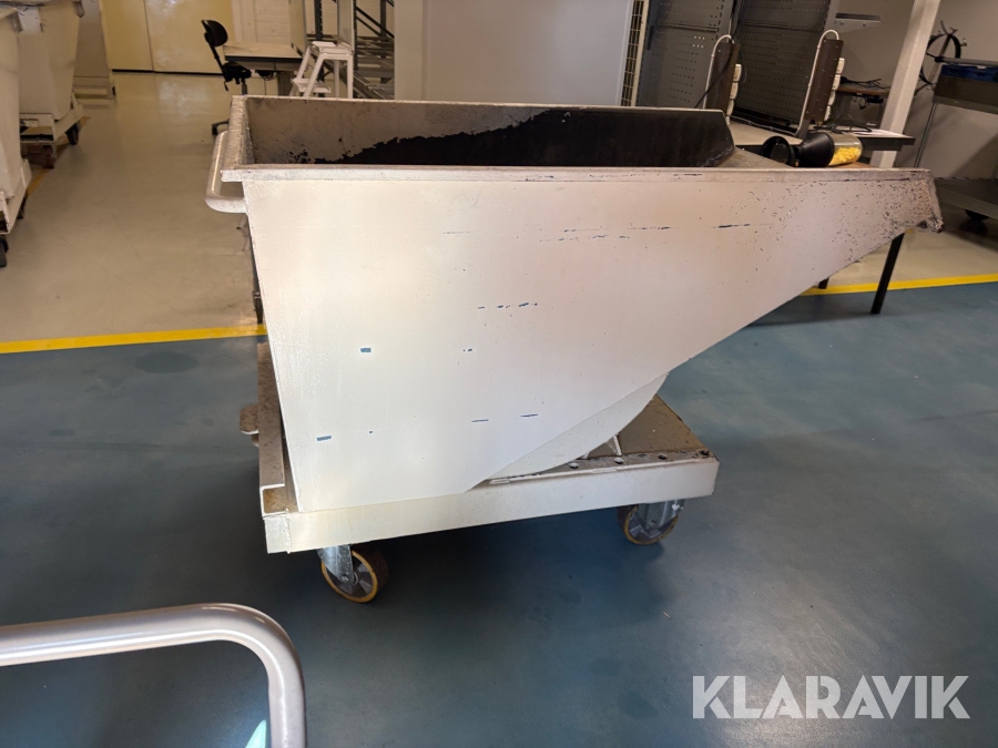 Spåncontainer 0,6 m3