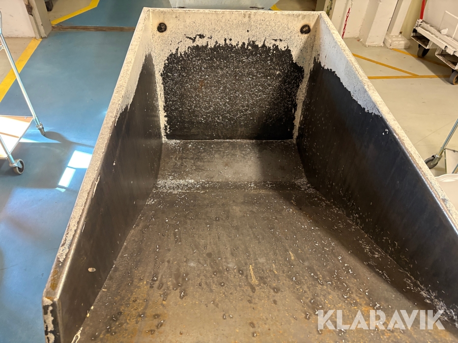 Spåncontainer 0,6 m3