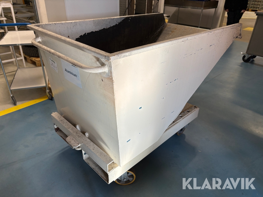 Spåncontainer 0,6 m3