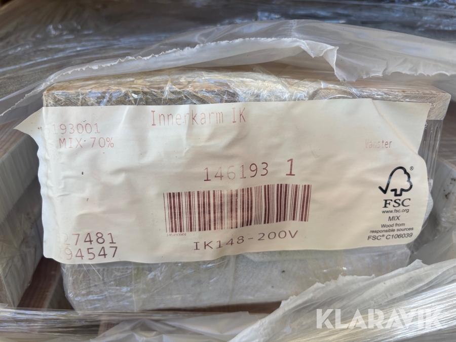 Innerkarm Jeld-Wen 170mm 20st