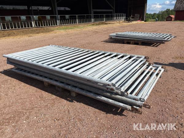 Stallinredning avstängningsgrindar