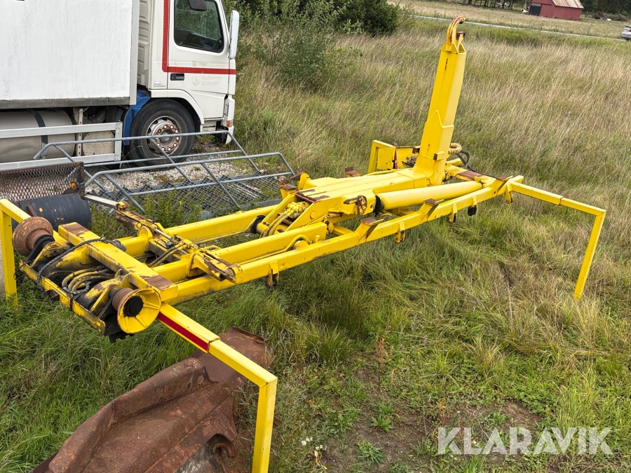Lastväxlaraggregat med snabblåsram Hiab Multilift