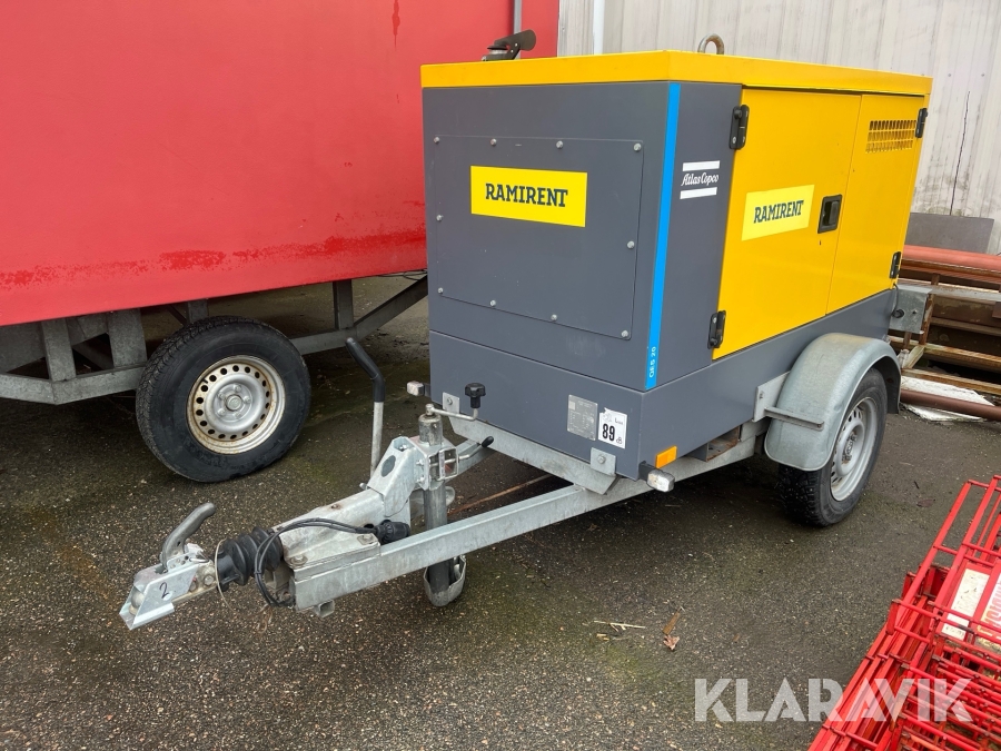Elverk Atlas Copco QES 20 Diesel