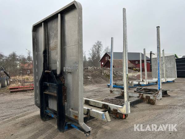 Timmerrede på lastväxlarram