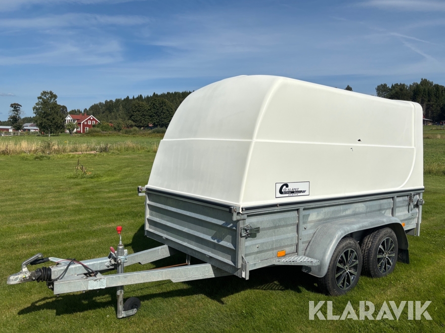 Personbilssläp CO-Släpet 2000 kg