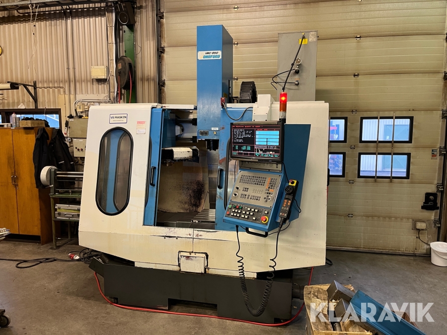 CNC Fräs Johnford VMC-850