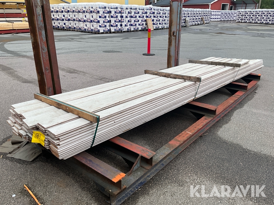 Virkespaket Målad ytterpanel 22x145