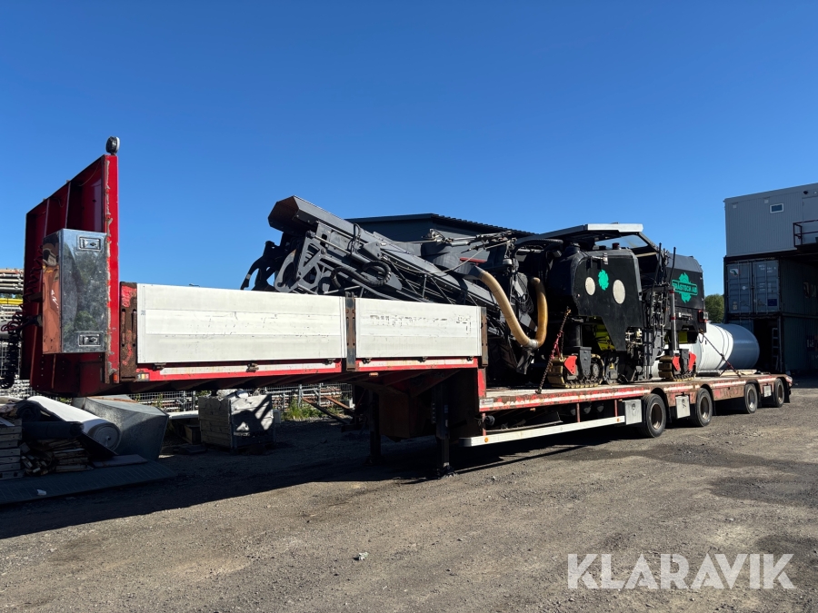 Maskintrailer Kelberg Z58S4